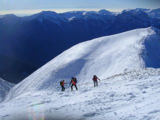 Lungo il versante solivo 