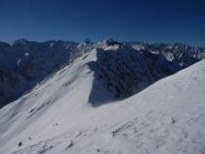 Colletto Bernarda visto scendendo dal M.te Vaccia