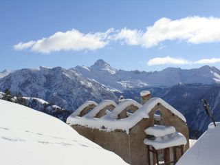 sullo sfondo il Pic de Rochebrune