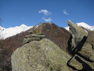 Ometto e picco di vetta