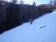 parte bassa all'ombra