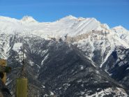 Rognosa d'Etiache, Vallonetto, Seguret dalla vetta