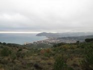 veduta verso Diano Marina e Capo Berta