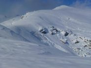 distacco sul fianco della dorsale