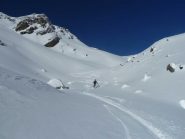 Nel valloncello neve accettabile