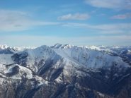 Davanti Poggio Croce e Cerani, dietro Zeda-Moriana