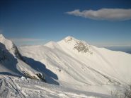 Cresta del M.Pianard e Rocca d'Orel.