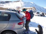 Ermes raggiunge l'auto