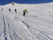 discesa sulle piste chiuse