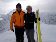 con Giordano  sopra il colle