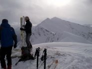 col Portola  sopra il colle sullo sfondo lo Zerbion