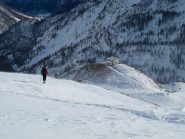 In discesa verso la chiesetta
