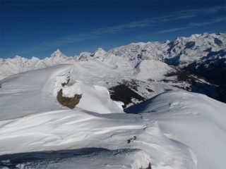Panorama dalla cima