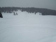 discesa verso la pista