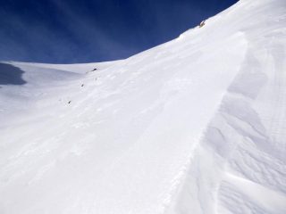 la conca nascosta sotto la cima
