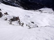 verso la parte bassa