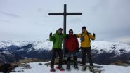 Andrea, Maurizio e Stelvio in vetta (22-12-2012)