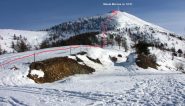 il tracciato della via seguita visto dal Colle Birrone (22-12-2012)