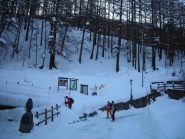 Imbocco del sentiero n° 9 per il Col di Sort