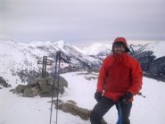 Ciccio in cima al Moncrons