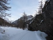 bel tratto all'altezza della diga