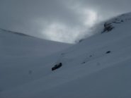 vento che crea accumuli e suggerisce la rinuncia