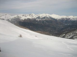 Verso il Mongioie.