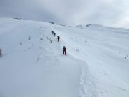 Salendo a dx del Becco dell'Oliveto