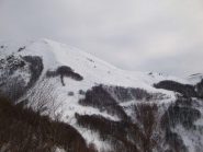 Monte Vecchio e Colle dell'Apriola dalla Croce di Tempie
