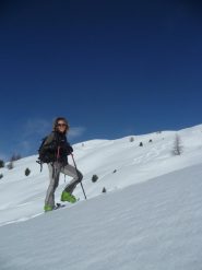 Pendii sotto la cresta
