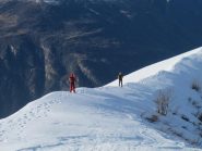 Sulla dorsale verso il Bec di Nona