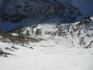 il canalone sopra Bricco