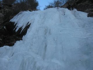 Vista del salto principale