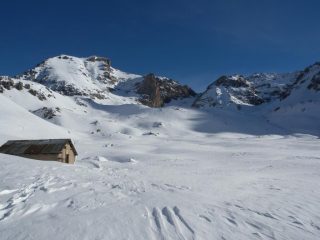 cabane e pendio