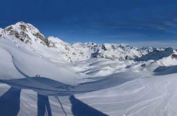 Panorama verso il Rosa