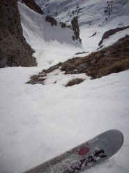canalino di accesso dall'alto