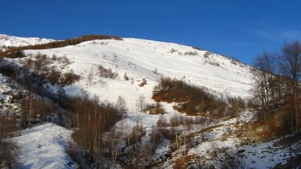 Si aprono i pendii....