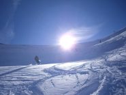 inizio della discesa....