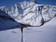 l'arrivo alle baite Entrelor....