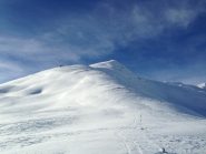 Pendio finale e vetta