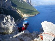 la prima verticale dal torrione