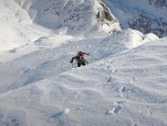 Pendio sotto la cima del Sangiatto