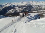 Campo base per gli sci...si sale a piedi!