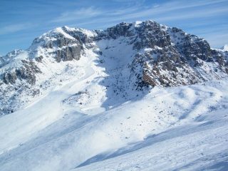 Il gruppo dello Zuccone Campelli da poco prima della cima