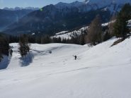 pendio sotto baita 2058m