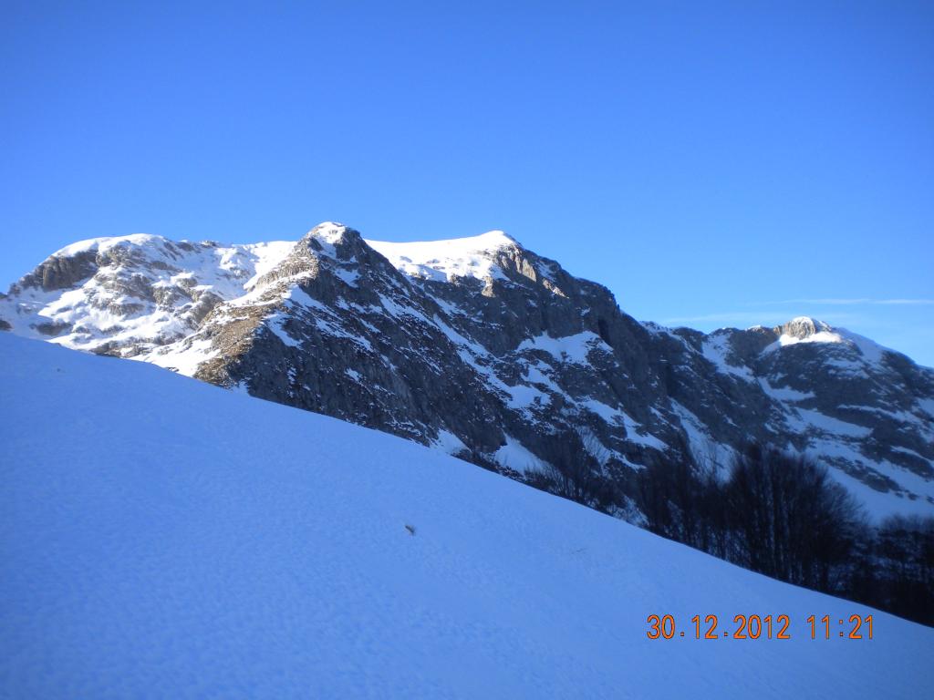 Colle della Lettera reso spoglio e nudo