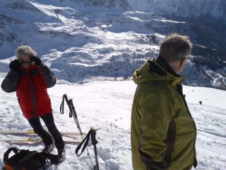 in cima con Enrico