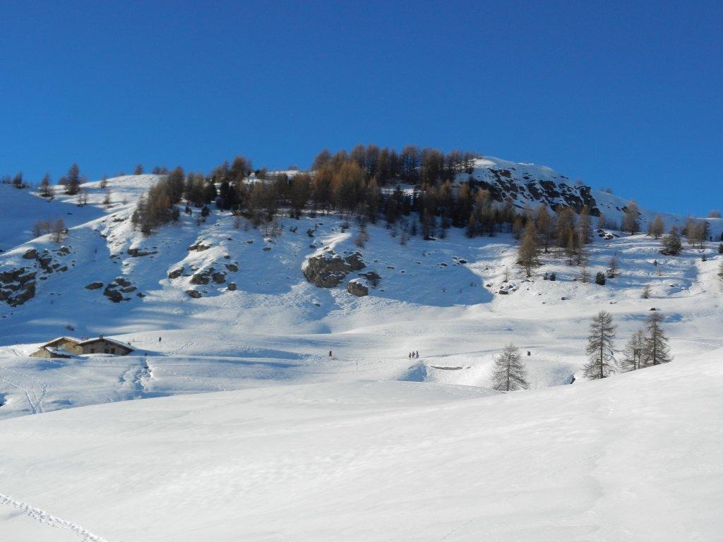 la cima del Monte Rotta (2245 m), versante sud-est