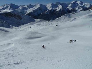 Discesa verso Cabane de Viraysse