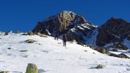 salendo verso la Bergerie e Lago del Laus (31-12-2012)